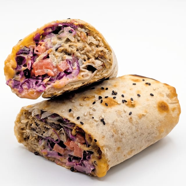 Stacked Rollo Beef.